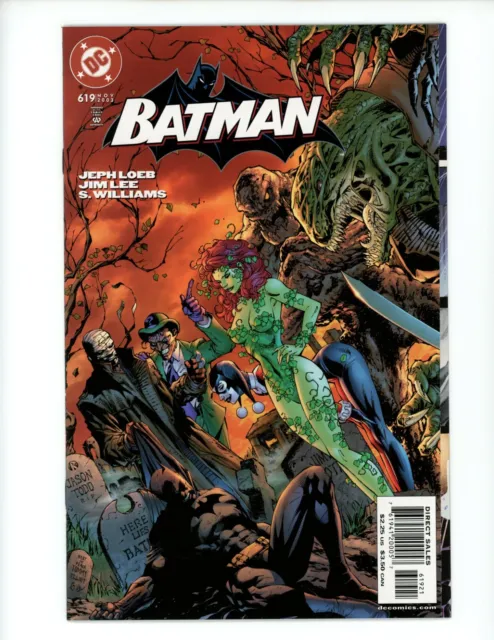 Batman #619 Comic Book 2003 NM- Villian Cover Variant 1st Hush Jim Lee DC