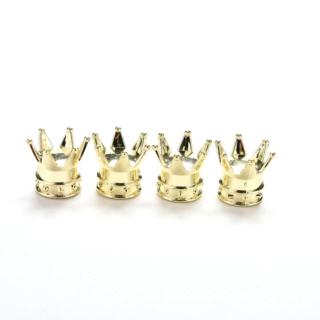 4pcs Universal Golden Grenade Tire Air Valve Stem Caps Car Truck Bike Rod Wheel Rims main image 0