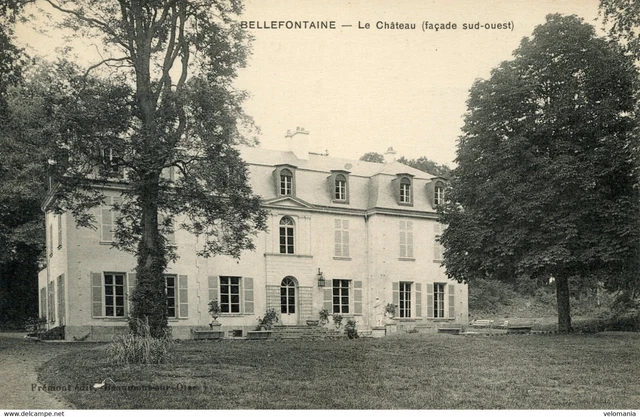 11457 cpa 95 Bellefontaine - le château