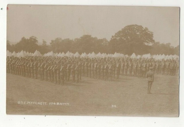 MYTHOS OTC NR. 4 Bataillon Farnborough 1. Weltkrieg Militärlager 1917