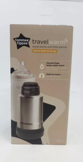 Tommee Tippee Reisewarme Reiseflasche und Lebensmittelwärmer brandneu