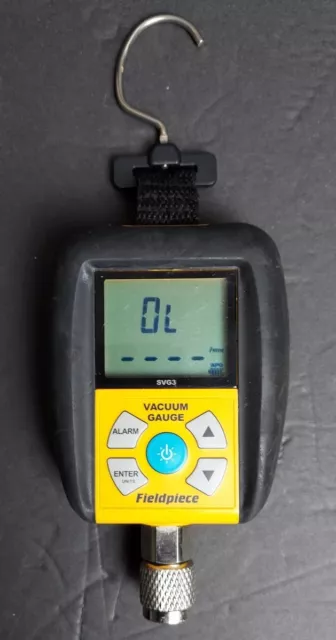 Fieldpiece  SVG3  Vacuum GaugeCompact Easy View Digital Micron Works