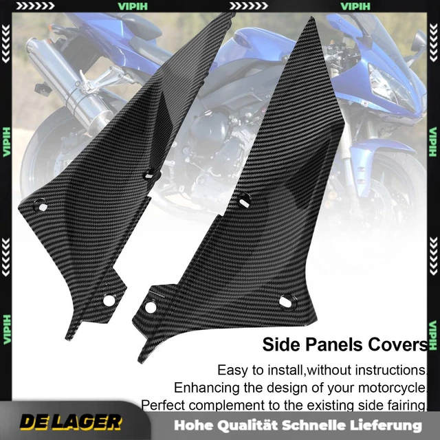 Rahmenabdeckung Suzuki GSXR 600 750 2011-2019 - Kohlefaser Optik