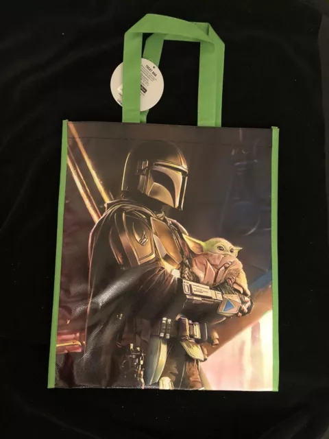 Star Wars THE MANDALORIAN & GROGU 12" x 14" REUSABLE CANDY BAG NWT