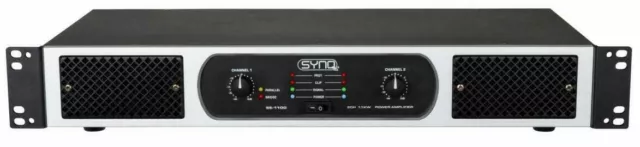 Synq Audio SE-1100 Digit 1K0 2x550W Profi Endstufe PA Verstärker Amplifier