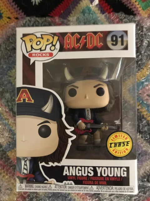 AC/DC POP! Rocks Vinyl figurines Angus Young 9 cm