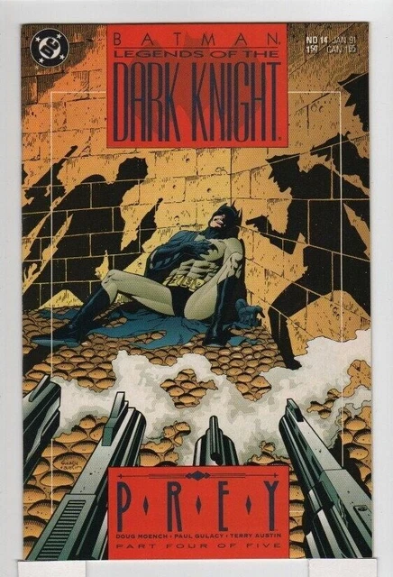 Dc Comics: Batman Legends Of The Dark Knight #14 Jan 1991 Comic.bx10.#248