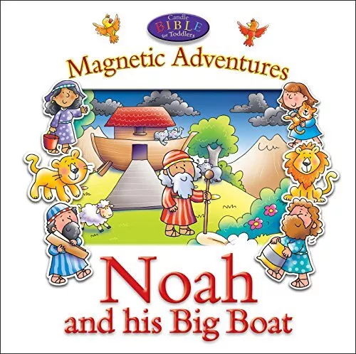 Magnetic Adventures - Noah (Candle Bible for Toddlers) by Juliet David Book The