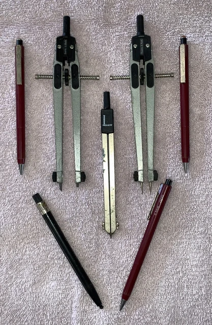 Weems & Plath Nautical Divider Compass 7" Tools Lot FREE SHIPPING