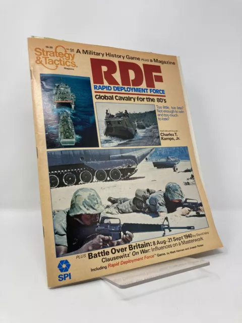 Strategy & Tactics The Magazine of Conflict Simulation Issue #91 RDF Rapid 1st