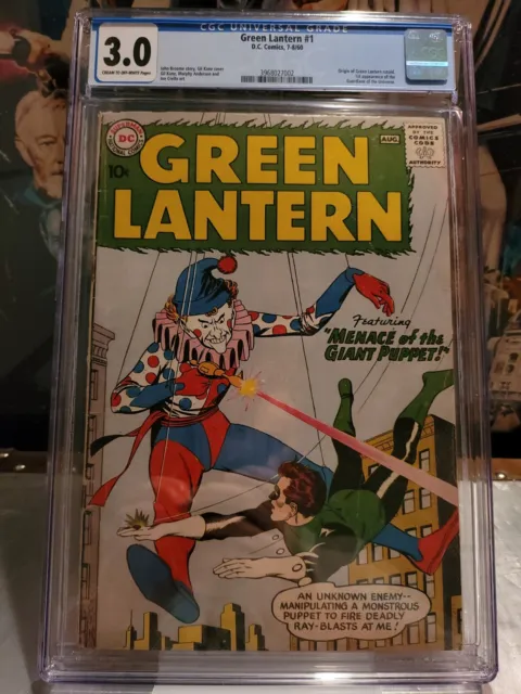 Green Lantern #1 Cgc 3.0