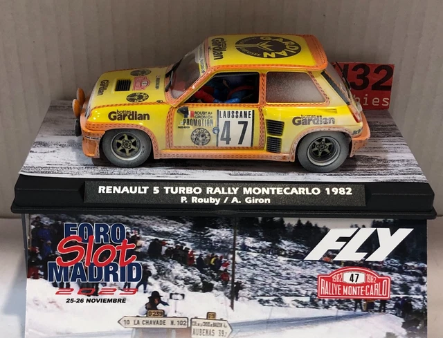 FLY A2055AR RENAULT 5 Turbo Montecarlo 1982 R.rouby-a.giron Effecto Mud