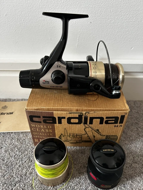 abu garcia cardinal spinning reel with rear drag Start 2-Piece Rod Classic 30 Fishing Abu Garcia Cardinal 302 Spinning