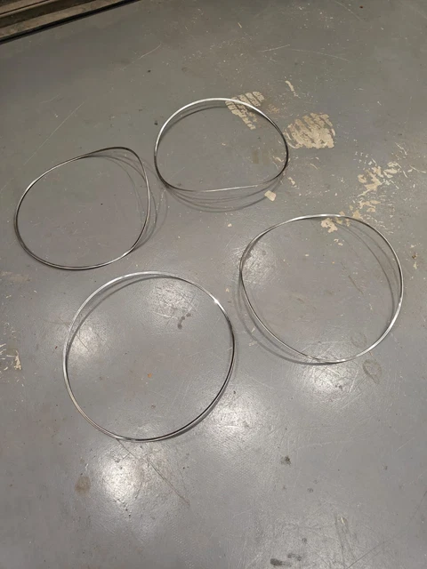 19" Genuine BBS Stainless Steel Rim Protector For Alloy Wheel BBS CH CH-R