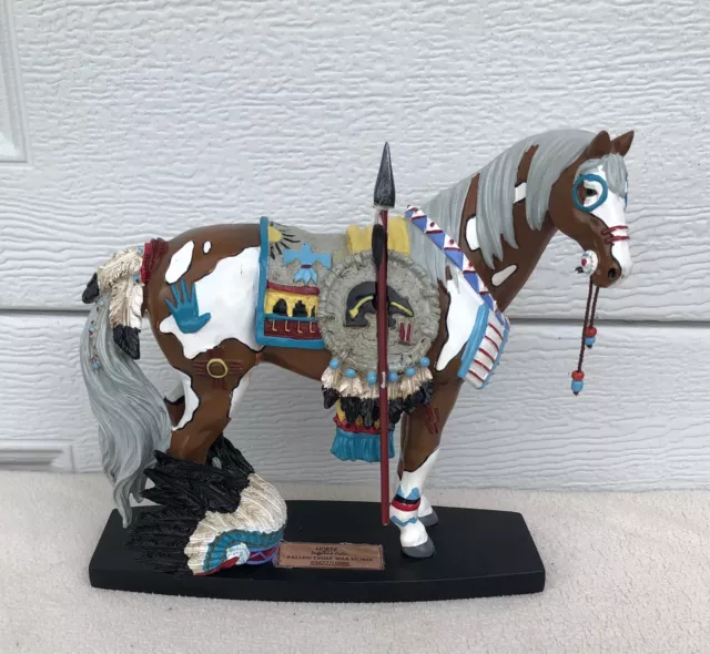 Horse of a Different Color Fallen Chief War Horse Westland Giftware Figure