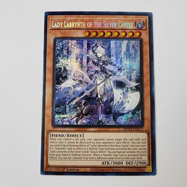 Lady Labrynth of the Silver Castle - MP23-EN177 - Prismatic Secret Rare - NM