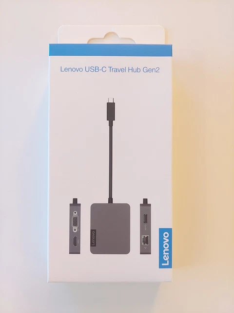 LENOVO 4X91A30366 USB-C Travel Hub Gen2 station d'accueil USB C EUR 25,00 - PicClick FR LENOVO 4X91A30366 USB-C Travel Hub Gen2 station d'accueil USB C EUR 25,00 - PicClick FR