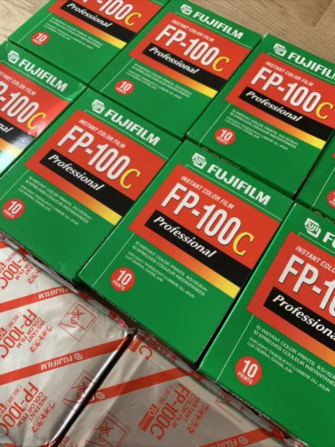 1-11 Packs Fujifilm FP 100C Instant Film expired 10 sheets Per Pack