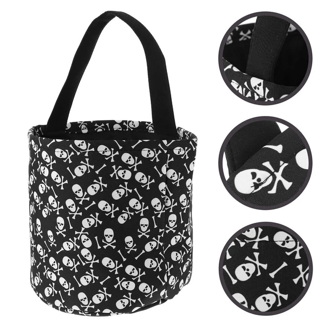 Sac À Main Portable Sac De Bonbons D'halloween Décor De Bonbons Articles De Fête