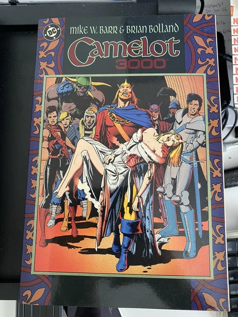 Camelot 3000 DC TPB collects 1-12 Mike W Barr Brian Bolland 1988 NM 1st Print
