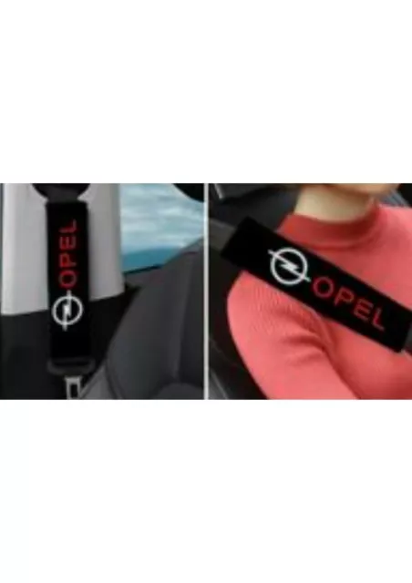 Opel Logo Auto Sicherheitsgurt Gurt Abdeckung Gurtschoner Gurtpolster "NEU"