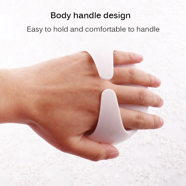Hand-Held Full Body Massage Brush Anti Cellulite Muscles Massager (Pink) fr 6