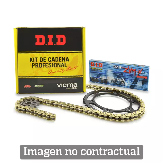 DID Kit transmision cadena 420D (12-50-114) compatible con SUZUKI RMX 50 50 1997