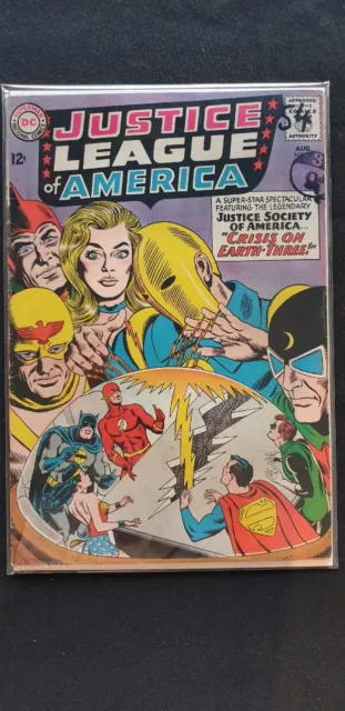 Justice League of America #29 - 1st appearance of the Crime Syndicate