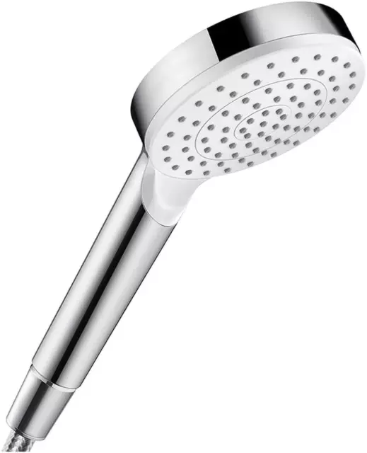 Hansgrohe Wassersparender Duschkopf Crometta, Sparduschkopf 6L/Min, Duschbrause