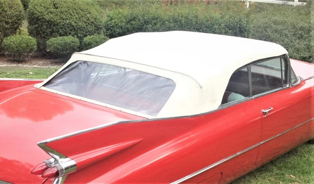 1959 1960 Cadillac Eldorado ALL GM FULL-SIZE Convertible Top White Complete NOS