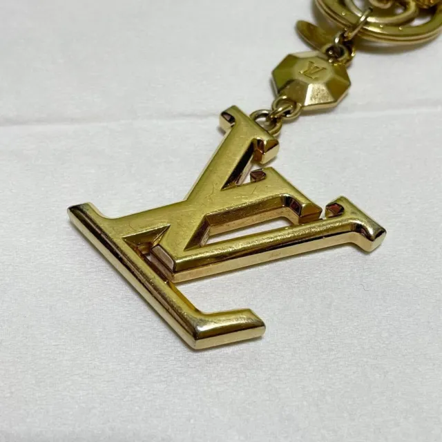Louis Vuitton Key Ring  M65216 Gold Japan Used