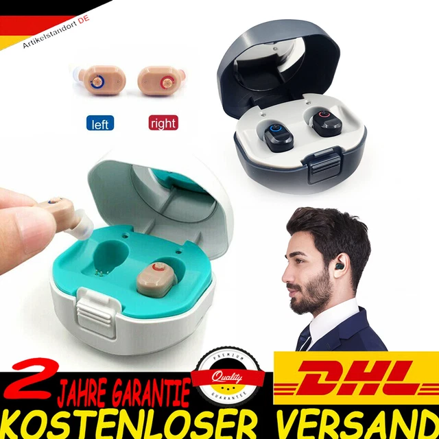 Digitale Hörhilfe CE Wiederaufladbarer Hörverstärker ITE Mini-Hörgerät Digital Mit Rauschunterdrückung Hoergeraete Reiniger
