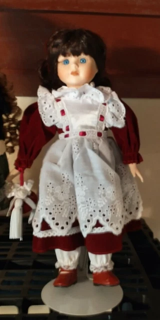 Duck House Heirloom Porcelain Doll