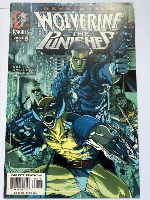WOLVERINE / THE PUNISHER : REVELATION #1 Marvel Comics 1999 VF/NM