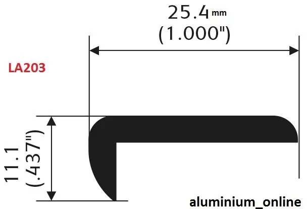 ALUMINIUM EDGE TRIM CORNER PROTECTOR FINISHING STRIP 10 VARIATIONS 250-2500mm 03