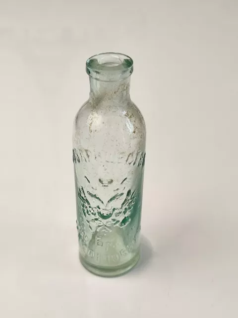 Pharmacy Glass Bottle Imperial Russia Pharmacy Bottle Brothers Mamontovy Moscow