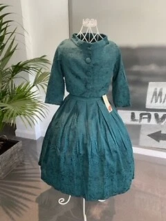 LINDY BOP MARIANNE Emerald Green Vintage Style Dress 29.99 PicClick UK