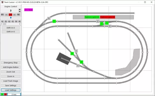 Estación de comando controlador DCC de bajo costo proyecto autoconstrucción USB, Bluetooth o WIFI 2