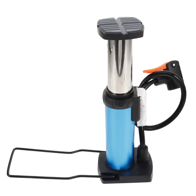 Pompa Presta Schrader Pompa Mini Bici JULAI Con Manometro - Portatile Per Telaio, Valvole Presta/Schrader, 160PSI Pompa Per Valvole Presta Schrader - 2