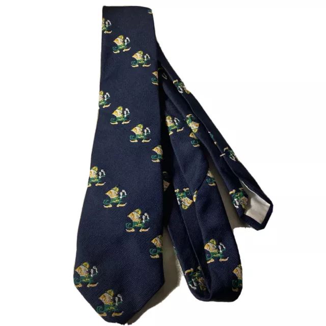 Vintage University of Notre Dame FIGHTING IRISH  Necktie Men's Tie Schreter