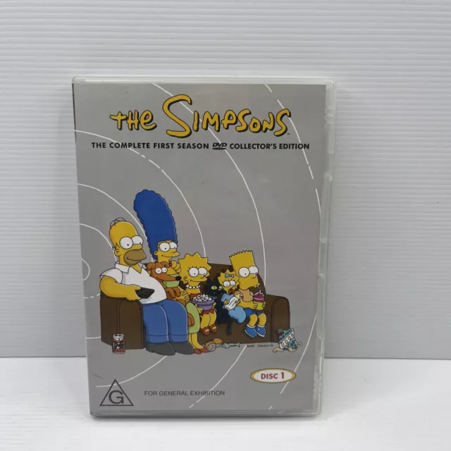 The Simpsons Complete First Season DVD Collector's Edition - 2 Disc Set R4