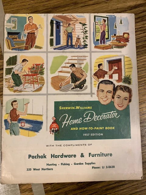 Sherwin Williams Home Decorator Magazine 1957 Edition