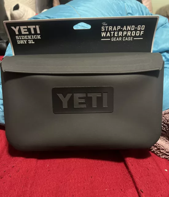 NEW* Yeti Sidekick Dry 3L Gear Case: ⚫️Black On Black⚫️ Fall 2023