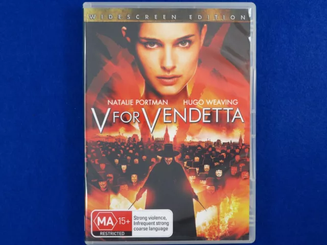  V For Vendetta (Widescreen) : Natalie Portman, Hugo Weaving,  Rupert Graves, Stephen Rea, Stephen Fry: Movies & TV