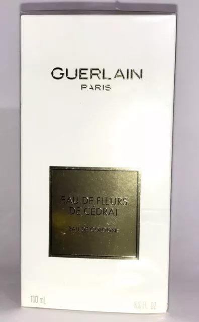 Guerlain Perfume Eau De Fleurs De Cédrat. 100ml Genuine Sealed