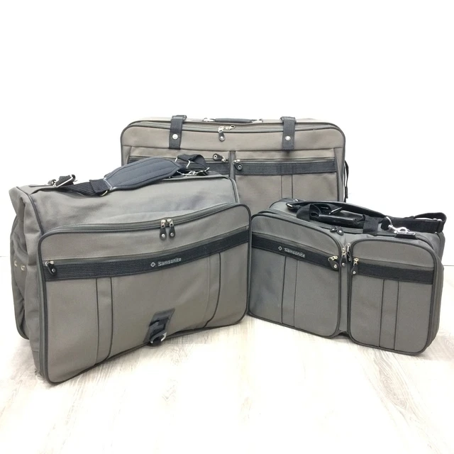 3 Piece Samsonite Silhouette IV Luggage Set - Suitcase, Carry-on, Garment Bag