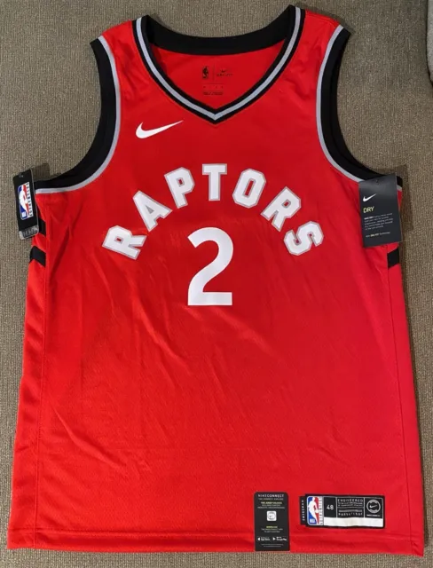 KAWHI LEONARD 2019 Nike Toronto Raptors Swingman Jersey Icon Men’s Sz Large 48