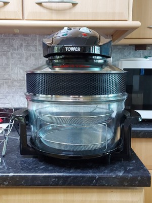 tower halogen low fat air fryer