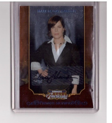 Marcia Gay Harden 2009 Donruss Americana Private Signings Autograph Sp/50 3 Auto