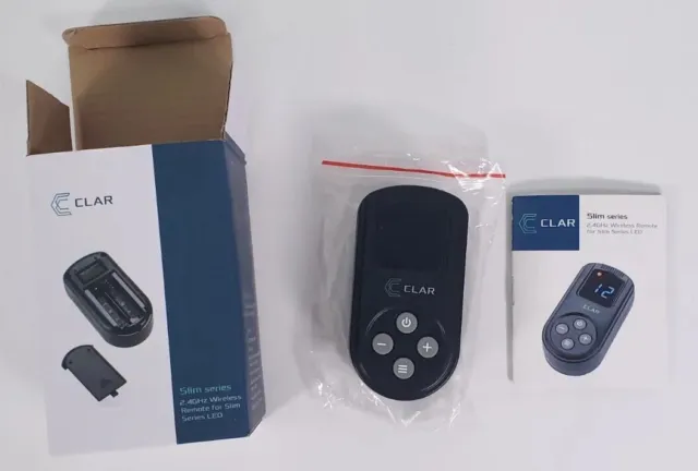 Clar 2.4GHz Wireless Remote for Slim Series LED Photo Video Light CLLCLSLWRT